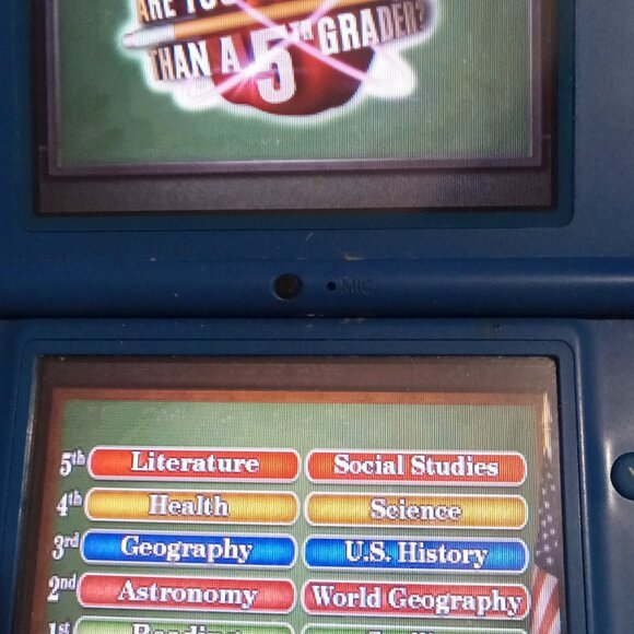 Are You Smarter Than a 5th Grader Nintendo DS 3DS (Cartridge Only) Tested - Picture 3 of 3